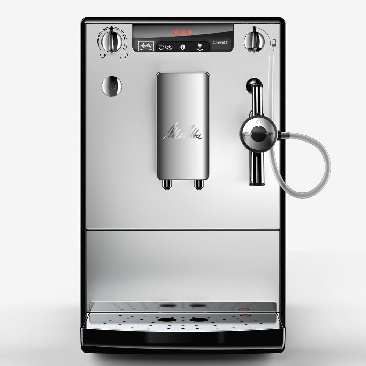 Melitta E957-103 Caffee Solo & Perfect Milk Espresso and Cappucino Maker with Grinder, Silver/Balck - SmartGatelb