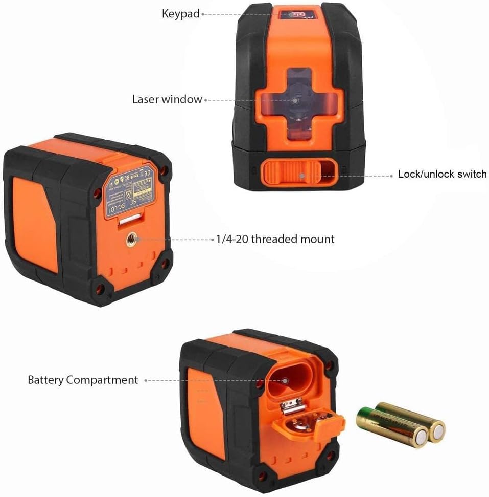 Tack Life Cross Line Laser Model:SC-L01 - SmartGatelb