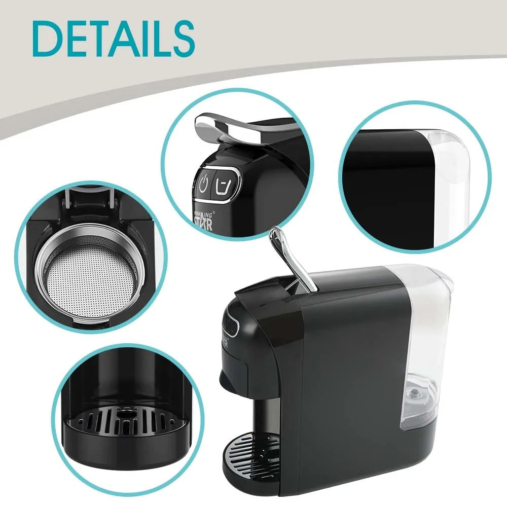 Winning Star ST-9745 Multi-Functional Capsule&Ground Coffee Machine 4 in 1 - SmartGatelb