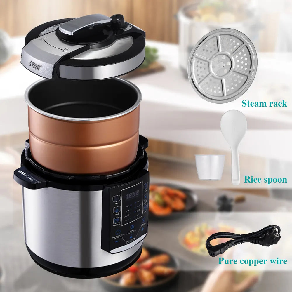 Winning star ST-9303/DFG-66 Multipurpose Electric Pressure Cooker - SmartGatelb