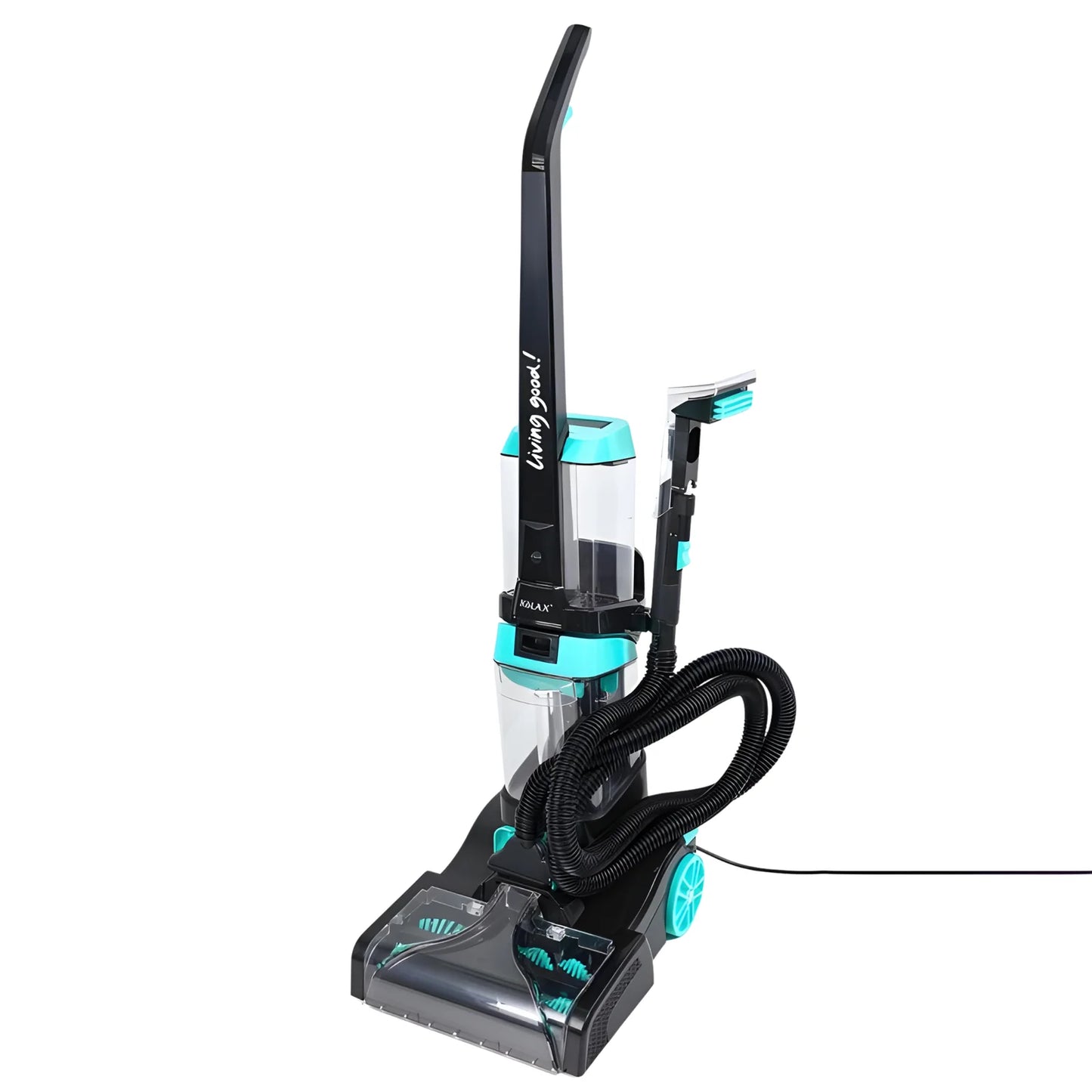 KOLAX 752804 Carpet Washer – Upright Carpet Cleaner with Dual Water Tanks, 3 Attachments & Self-Cleaning Mode