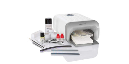 Silvercrest Nail Studio Set for Gel Nails UV Gel Nail Studio Starter Set UV Lamp Starter Set - Complete Starter Kit with 217 Pieces - SmartGatelb