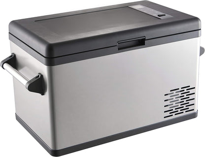 Ausranvik 35L Portable Fridge Freezer  Dual-Zone | –20°C Cooling | 12/24V & 110–240V Compatible | For Car, Camping & Home Use