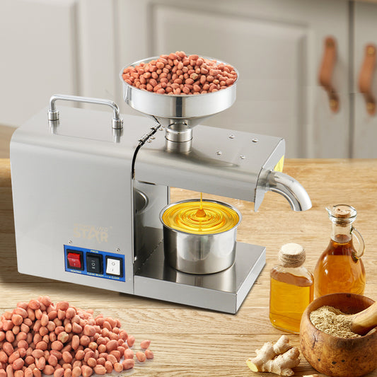 WINNING STAR ST-5801 Stainless Steel Multifunctional Household Automatic Moringa Seed Extraction Machine Mini Oil Press Machine - SmartGatelb