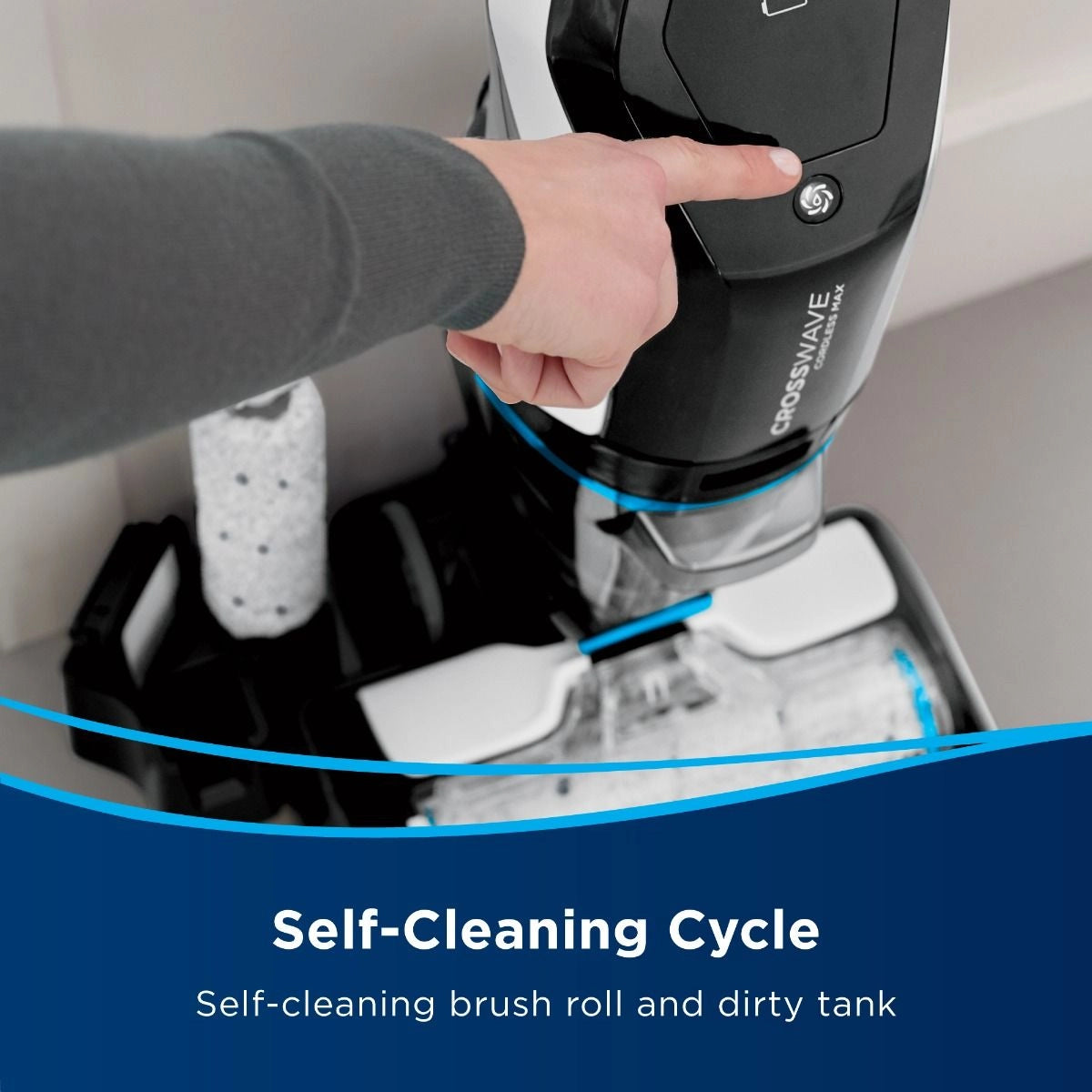 BISSELL CrossWave X7 Plus Cordless Wet & Dry Cleaner With 2 Extra Rolls - SmartGatelb